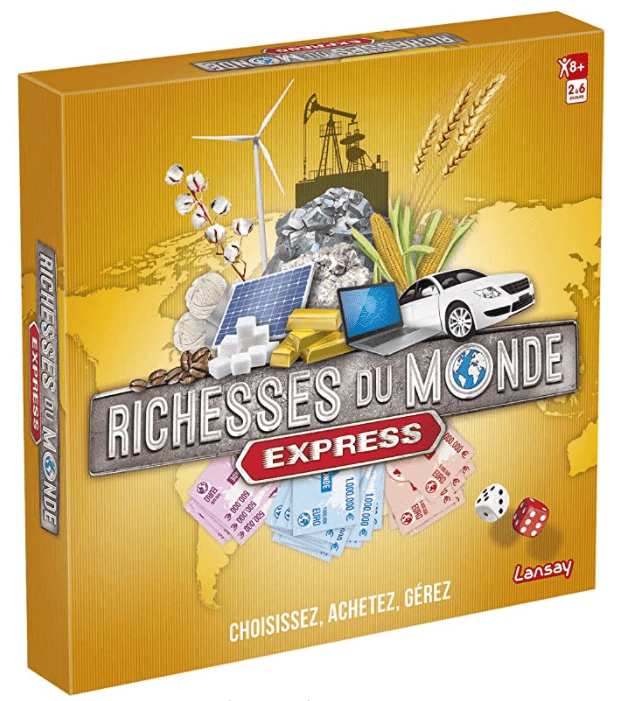 Boîte du jeu Richesses du monde Express