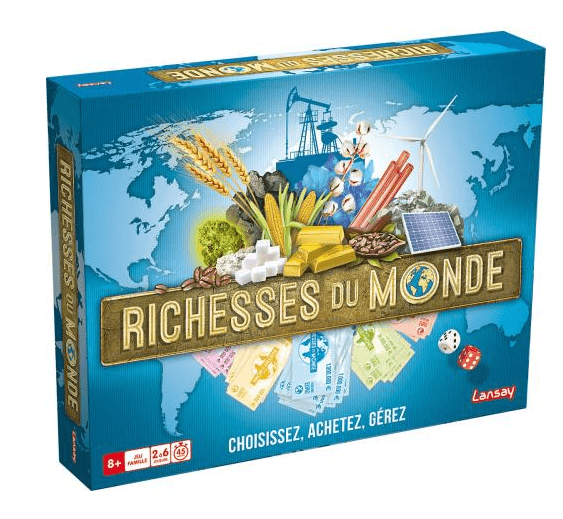 Boîte du jeu Richesses du monde