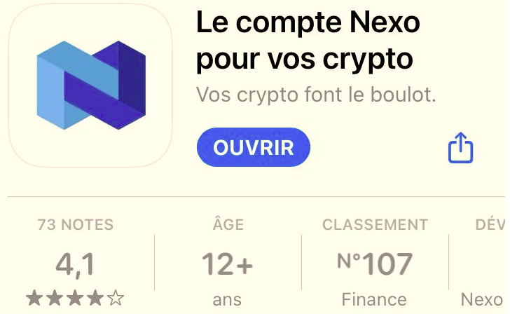 nexo-avis-application