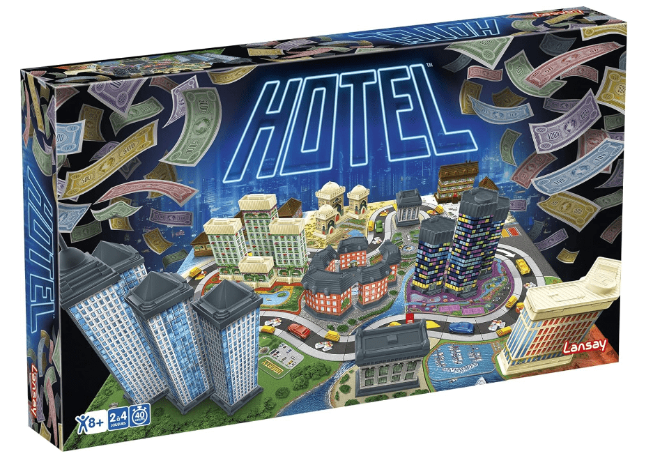 Le plateau du jeu Hotel