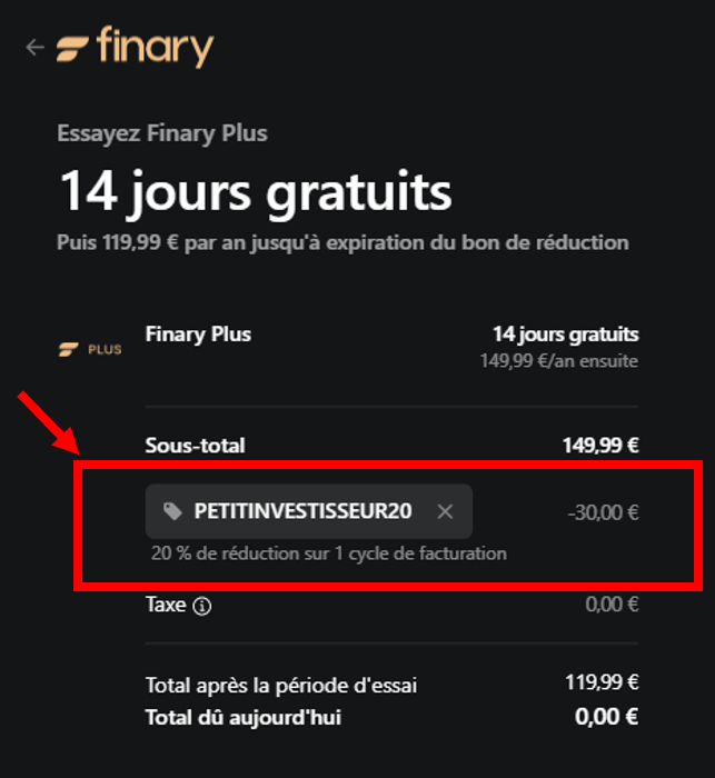 code-promo-finary